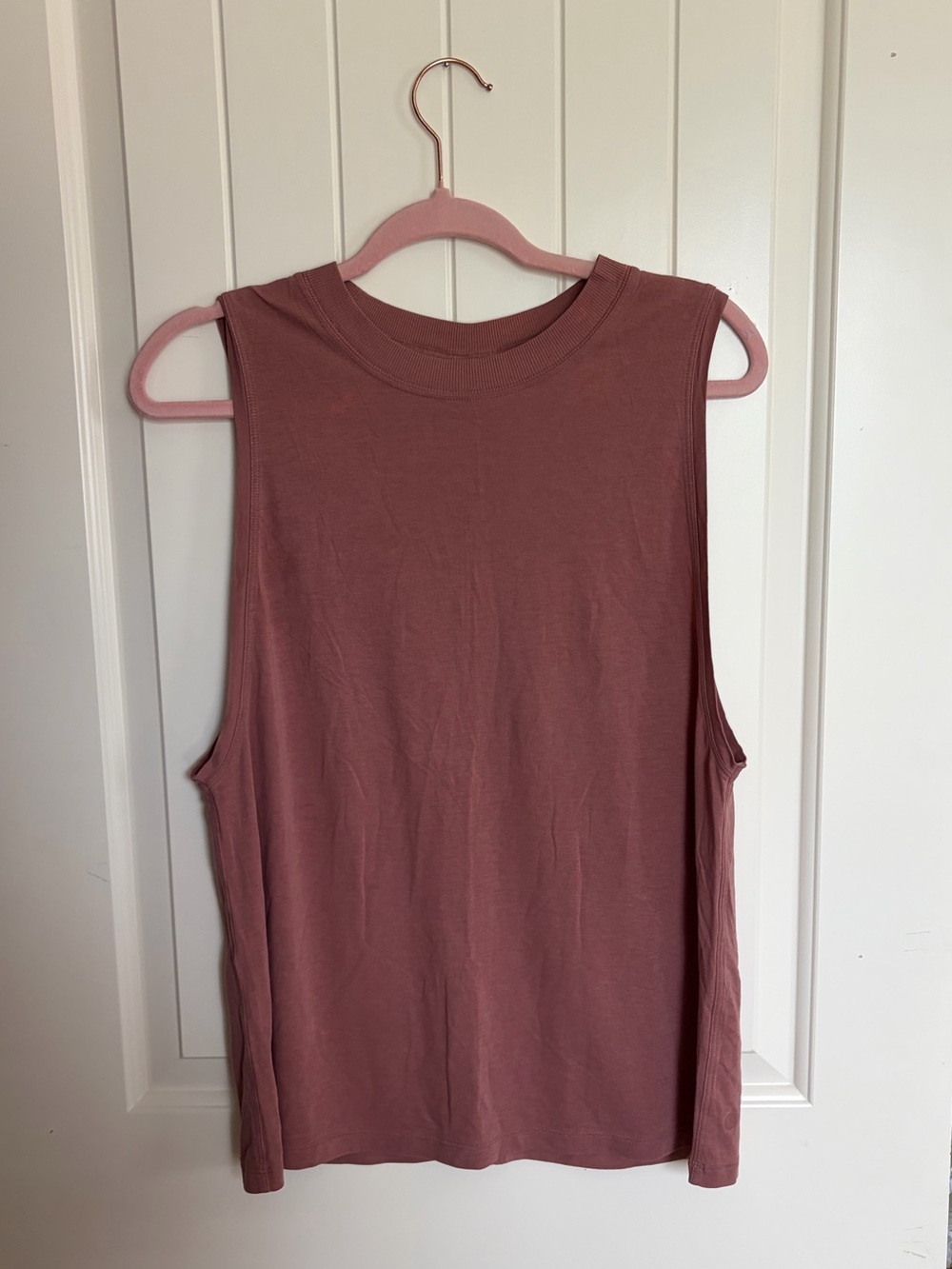 dusty pink lululemon tank